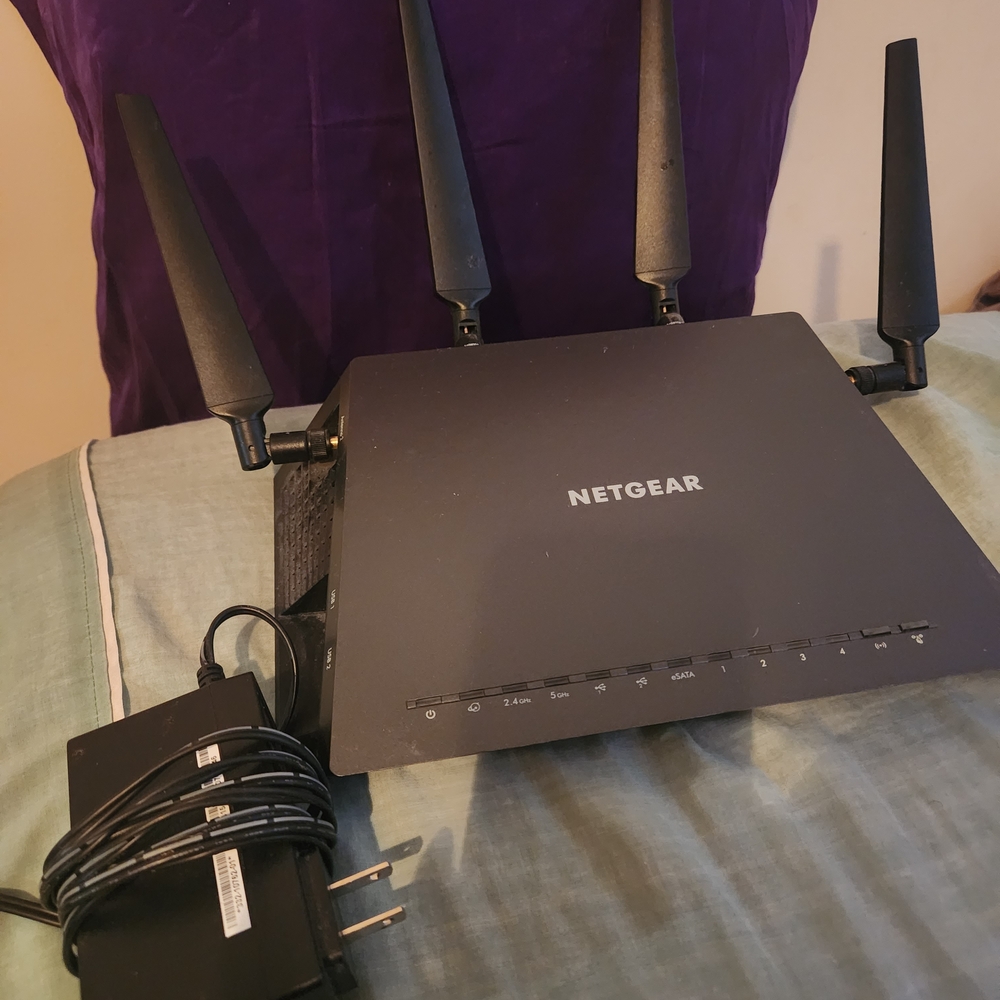 SALE!!!! NETGEAR Nighthawk X4S Black Router. Brand NEW X1YEAR